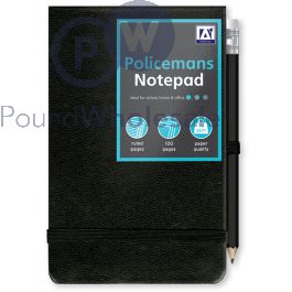 Wholesale Policeman's Notepad 70gsm 50 Sheets | Pound Wholesale