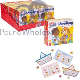 First Steps Let's Play Shopping Memory Game Cdu box view