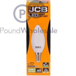 Wholesale Jcb Led Opal Candle 6w=40w Cool White Ses | Pound Wholesale