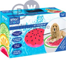 Watermelon dog cooling online mat