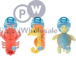 Wholesale Smart Choice Squeaky Plush Treat-hiding Sea Animal Dog Toy ...