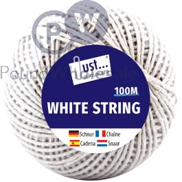 Just Stationery étiquette bagage - Blanc (Lot de 20