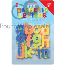 Wholesale Hoot A-z Magnetic Colourful Letters 26 Pack | Pound Wholesale