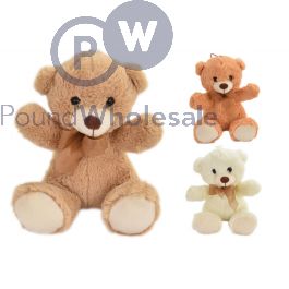 Wholesale Plush Teddy Bear 20cm 3 Assorted Pound Wholesale