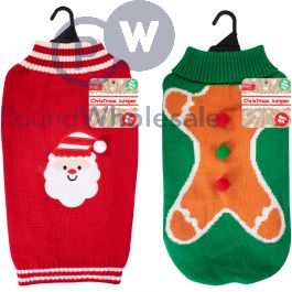 Wholesale Smart Choice Christmas Dog Jumper M/l Assorted | Pound Wholesale
