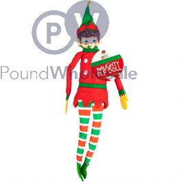 Wholesale Christmas Naughty Elf Doll 12