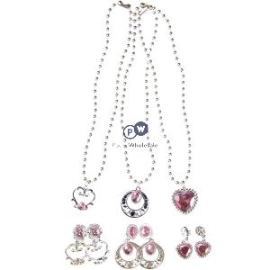 Beauty Dress-up Fashion Jewellery Set 3pc Assorted