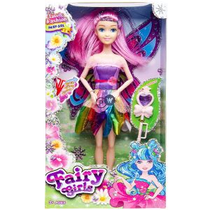 Fashion Fairy Doll With Wings Assorted