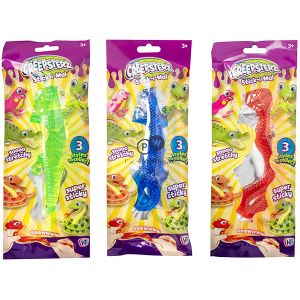 Creepsterz Stick-i-mais Stretchy Lizard Gel Toys Cdu Assorted