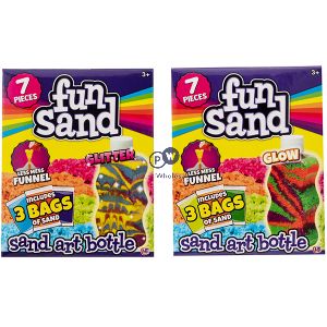 Fun Sand Art Bottle 7pc Cdu Assorted