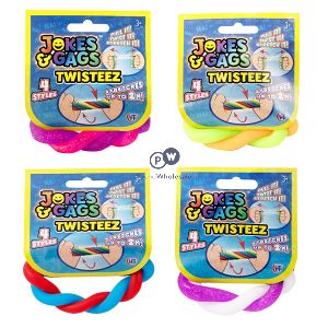 Jokes & Gags Twisteez Stretch Toy Cdu Assorted Colours