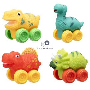 Roadsterz Racey Push Along Baby Beasts Dinosaur Vehicles Cdu Assorted