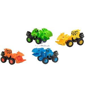 Beasts & Beyond Monster Moverz Pull Back Vehicles Toys Cdu Assorted