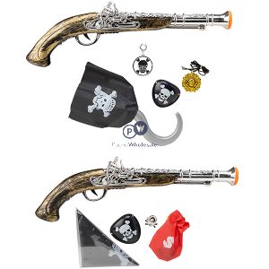 Pirates Kids Pistol Role Play Set 5pc Assorted