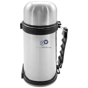 Prima Stainless Steel Vacuum Flask With Carry Handle 1l