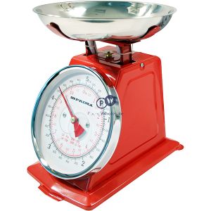 Prima Red Mechanical Kitchen Scale 5kg