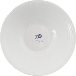 Plain White Salad Bowl 20cm