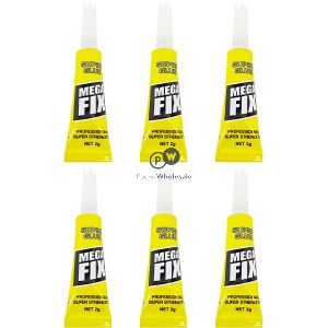 Maxifix Extra Strong Super Glue 2g 6 Pack