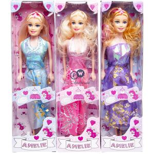 Amelie Beauty Dress Fashion Doll Cdu Assorted