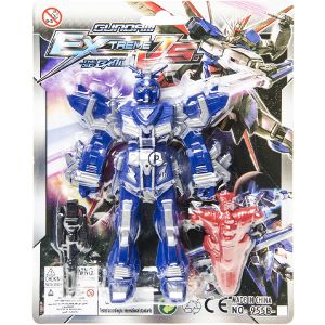 Gundam Extreme Robot Action Figure Set 3pc Assorted Colours