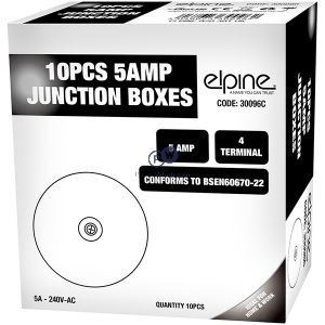 Elpine 5amp 240v-ac Junction Boxes