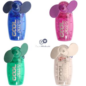 Elpine 4500rpm Personal Electric Mini Fans 10cm X 5cm Cdu Assorted Colours