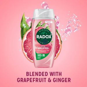 Radox Mineral Therapy Grapefruit & Ginger Feel Uplifted Shower Gel 255ml