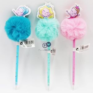 Mythical Fluffy Topper Pen Assorted Cdu