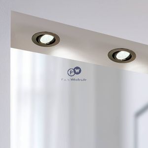 Eglo Ranera Led Recessed Spot Light Matt Nickel With Bulb