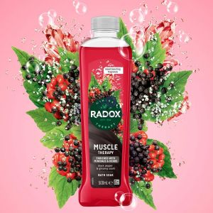 Radox Muscle Therapy Black Pepper & Ginseng Scent Bath Soak 500ml