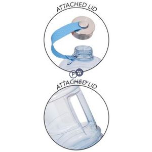 Large Gym Water Jug Bottle 2.2 Litre