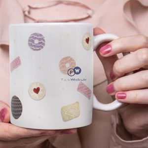 Mad About Mugs Biscuit Print Mug 11oz Assorted