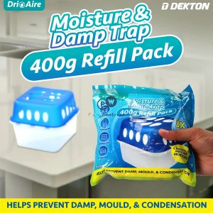 Dekton Dri Aire Moisture & Damp Trap Refill Pack 400g