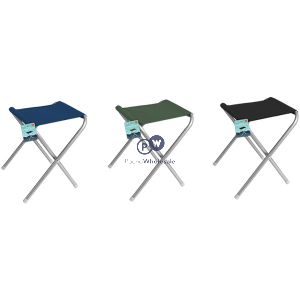Procamp Folding Camping Stool 48cm X 34cm Cdu Assorted Colours