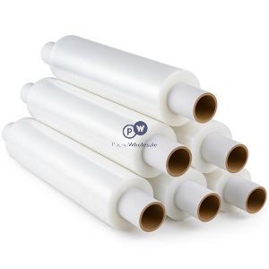 Clear 23 Microns Extended Core Pallet Wrap 400mm X 450m