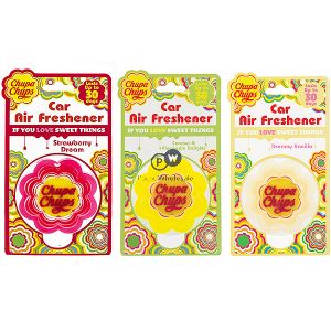 Chupa Chups Car Air Fresheners Cdu Assorted Fragrances