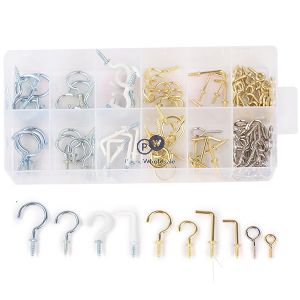 Dekton Mixed Screw Hook & Eye Assortment Mega Pack 125pc