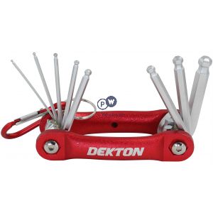 Dekton Folding Hex Key Set