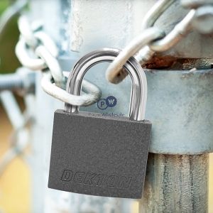 Dekton 50mm Iron Padlock With 3 Keys