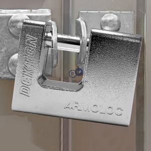 Dekton Armoured Steel High Security Padlock 80mm With 3 Keys