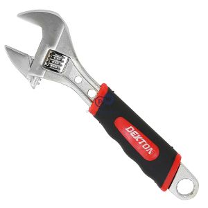 Dekton Sure Grip Adjustable Wrench 8"