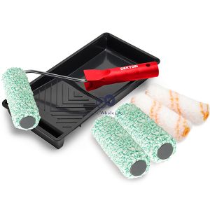 Dekton Mini Emulsion Paint Roller Set 4" 7pc