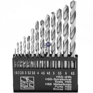 Dekton Pro Grade 1.5-6.5mm Hss Drill Set 13pc