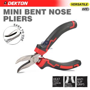 Dekton Steel Mini Bent Nose Pliers