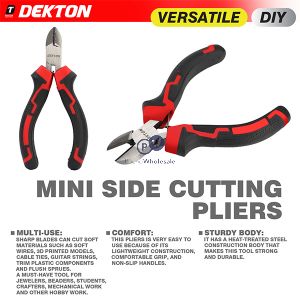 Dekton Steel Mini Side Cutting Pliers