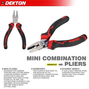 Dekton Steel Mini Combination Pliers