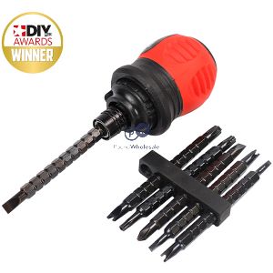 Dekton 13-in-1 Adjustable Ratchet Screwdriver Set
