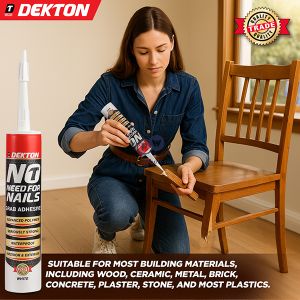 Dekton No Need For Nails Advanced Polymer White Grab Adhesive 290ml Cdu