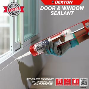 Dekton White Door & Window Sealant 290ml Cdu