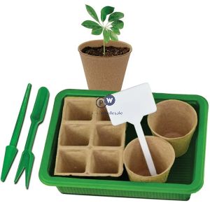Dekton Biodegradable Seed Starter Kit 17pc